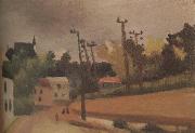 Henri Rousseau Sketch for View of Malakoff oil painting picture wholesale